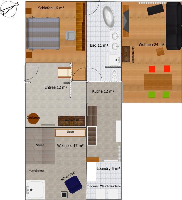 Gerda Wellness Apartment Grinzens Dış mekan fotoğraf